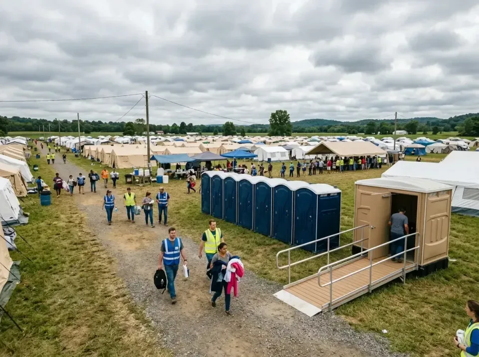 disaster-relief-camp-restrooms-010 — frequently asked questions, Dumpster & Portable Bathrooms Rental in Eagle Lake, MN